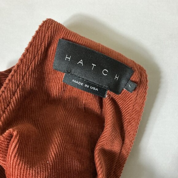 Hatch The Cord Brown Corduroy Maternity Overalls Hatch Size 1 US S - Picture 5 of 6